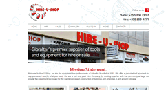 Desktop Screenshot of hire-u-shop.com